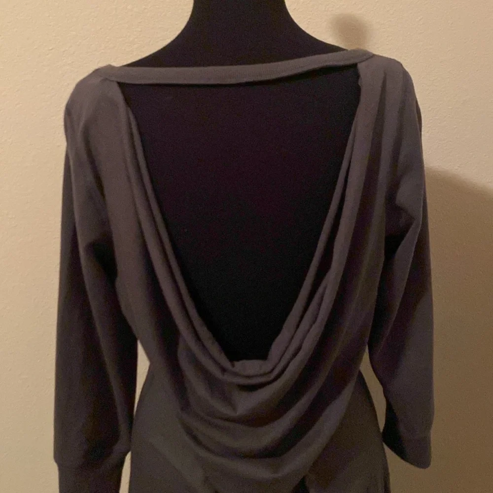 |•VICTORIA’S SECRET•| Open Back Sweater Dress Gray Medium